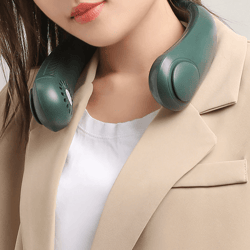 usb bladeless hands-free outdoor neck fan