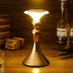 retro led rechargeable bar & table lamp
