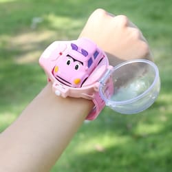 children watch remote control toy car