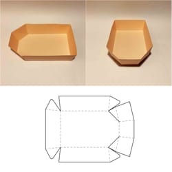 cookie tray template, paper tray, snack tray, chips tray, popcorn tray, boat tray, svg, pdf, cricut, silhouette, 8.5x11