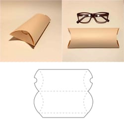 glasses case template, glasses holder, glasses box, glasses gift box, svg, pdf, cricut, silhouette, 8.5x11, a4, a3, dxf