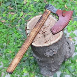 handmade steel tomahawk hatchet camping axe throwing hunting axe