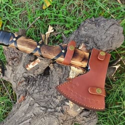 handmade steel tomahawk axe throwing viking hunting axe