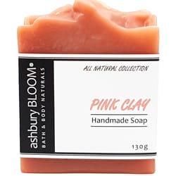 pink clay soap