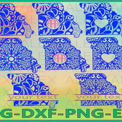 missouri state svg, missouri mandala svg, missouri svg