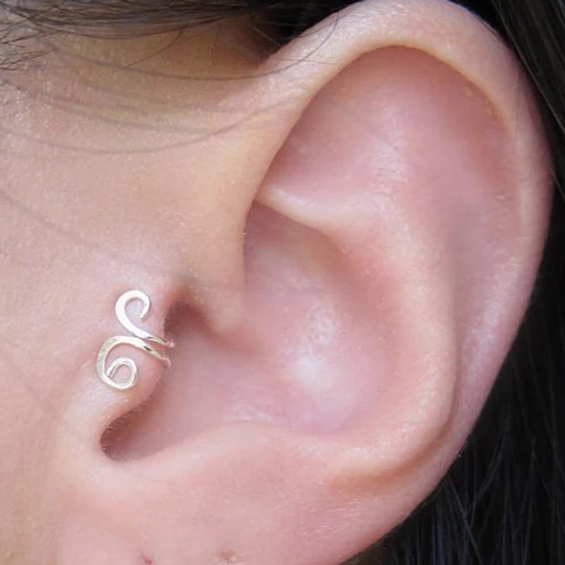 Elegant Acupressure Slimming Earrings Display