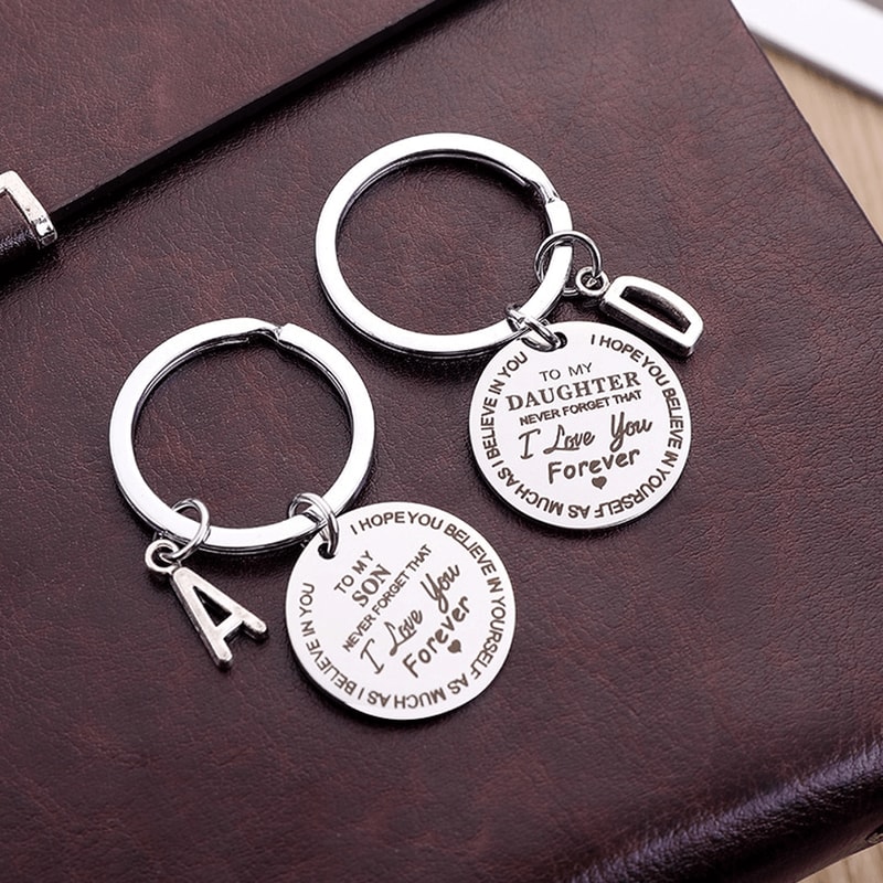 Unique birthday keychain for sons and daughters