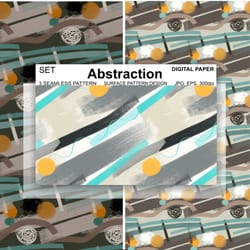 seamless pattern abstraction scandinavian style digital paper, scrapbooking, printable, surface design, textile, fabric