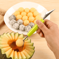 4-in-1 stainless steel fruit set