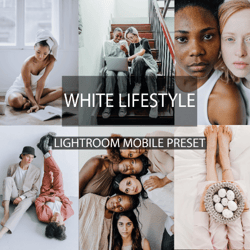 7 lightroom mobile presets, lightroom presets, mobile white presets, desktop lightroom preset, lightroom mobile preset