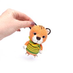 wild one custom plush orange tiger