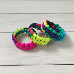 Set of bracelets,children's paracord bracelet,paracord bracelet,classic bracelet
