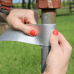 external aluminum foil tape