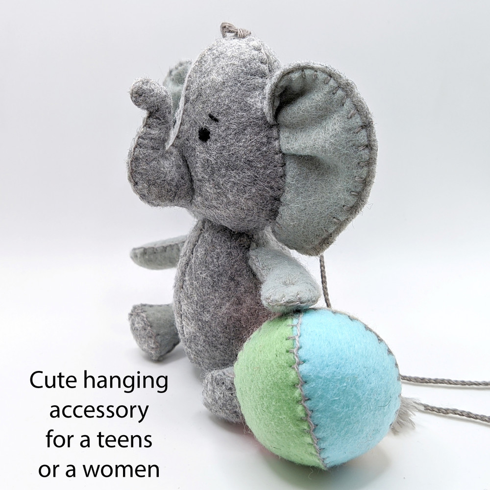 A soft toy elephant. Side view.jpg