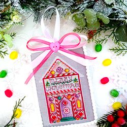 CANDY HOUSE Christmas Cross Stitch Pattern PDF  by CrossStitchingForFun Instant download