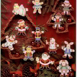 vintage christmas ornaments trim the tree cross stitch pattern pdf classic holiday designs instant downloadh