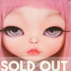 sold out ! blythe custom doll panda, pandacustom doll custom blythe doll main, blythe min, blythe doll, custom doll main