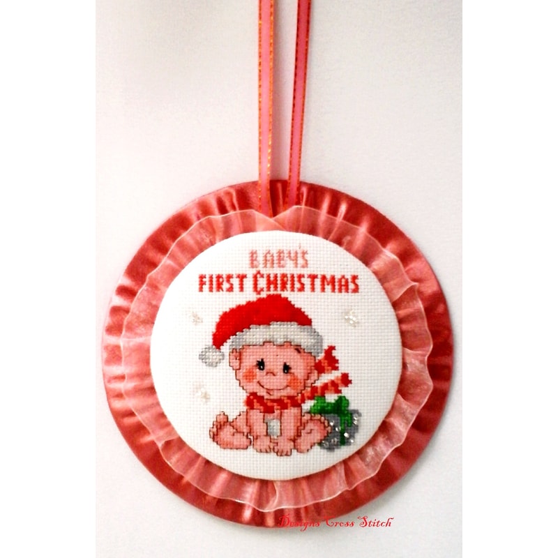 First Christmas ornament Baby first Christmas Our first Christmas Christmas giftsjpg