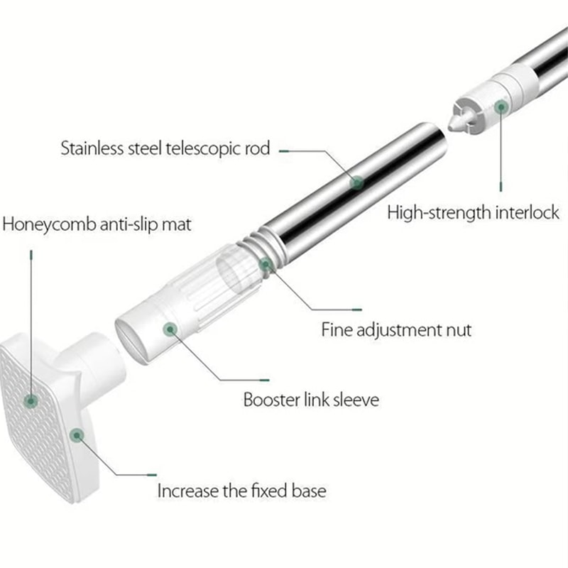 Telescopic Clothing Rod 5