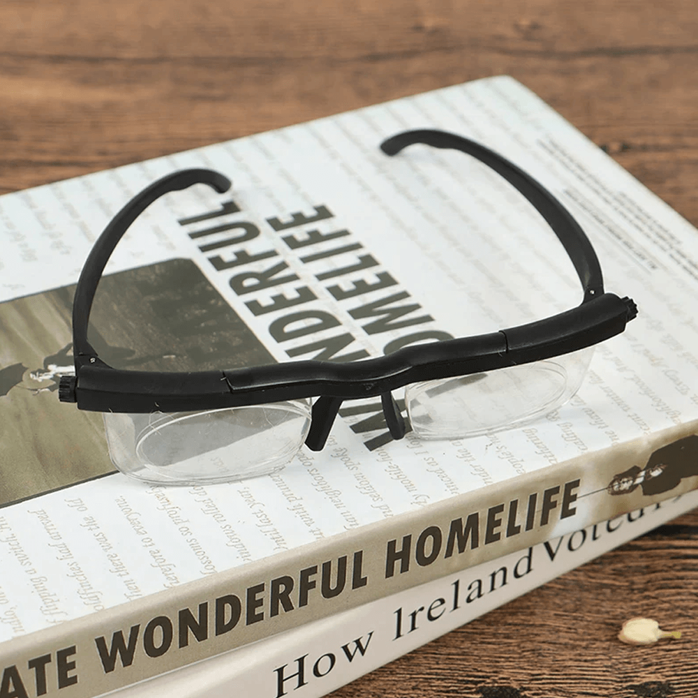 fluidfilled adjustable glasses