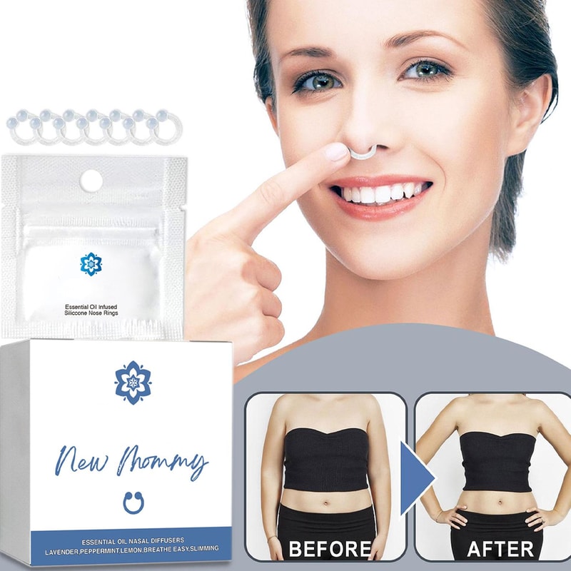 Premium essential oil infused nasal slimming accessory