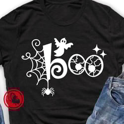 boo print ghost svg clipart halloween shirt design digital download