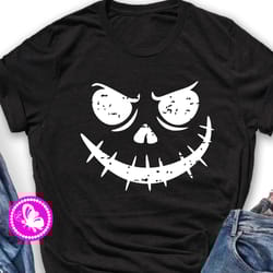ghost face svg horror cry grunge print halloween shirt design home decor digital download
