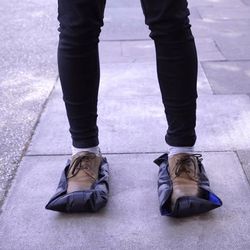 Reusable Waterproof Hands-Free Shoe Covers