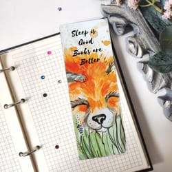 printable bookmarks fox watercolour bookmark set 2 printable bookmark