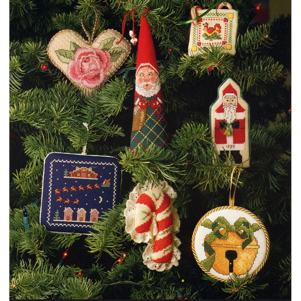 Christmas-Ornaments-cross-stitch-pattern