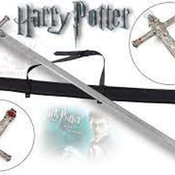 beautiful monogram sword, harry potter sword of gryffindor replica, damascus sword, fencing sword, katana sword