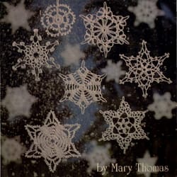 snowflakes christmas ornaments vintage crochet pattern pdf snowflakes crochet