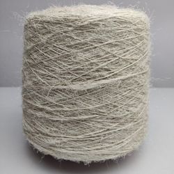 recycled sari silk yarn prime - white - sari silk yarn - recycled sari yarn - recycled silk yarn - premium yarn