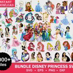 disney princess bundle, disney princess svg,disney princess bundle svg, disney princess png,, disney cricut, princes
