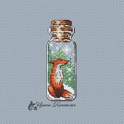 cross stitch pattern forest tale