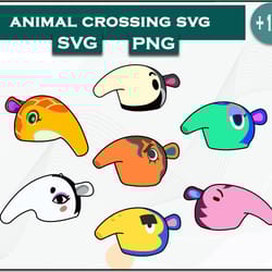 anteater bundle svg, anteater svg, animal crossingsvg, cartoon svg digital file