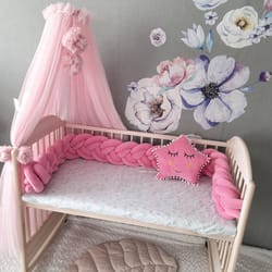 canopy for crib, cot. nursery canopy, baldachine.