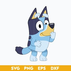 bluey svg, bluey cartoon svg, cartoon svg png dxf eps digital file.