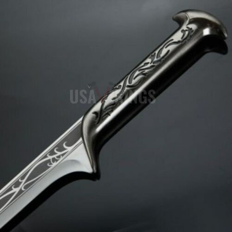Thranduil Sword The Hobbit From The Lord of the Rings replica Sword LOTR sheath, Elvenking LongSword Fantasy Engraved Costume sword (1).jpg