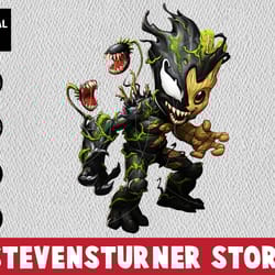 venom groot svg, groot svg, venom svg, marvel svg, png dxf eps file