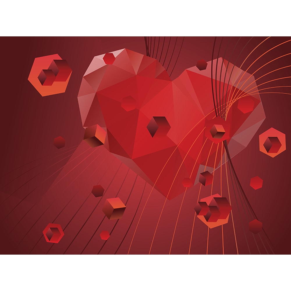 Valentins Day Greeting with 3d Heart5.jpg