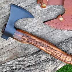 handmade camping hatchet tomahawk axe survival axe
