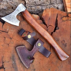 handmade camping hatchet tomahawk axe survival and hunting axe