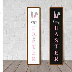 easter porch sign svg. easter vertical sign. welcome sign. easter front sign. happy easter