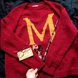weasley sweater personalized sweaters custom sweater women knit sweater harry potter sweater for women women sweaters