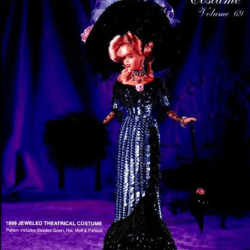 pdf vintage crochet pattern / crochet dress for barbie dolls 11-1 / 2" / fashion collection
