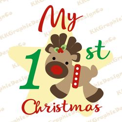 My first christmas svg First christmas svg Baby christmas svg 1st christmas svg my 1st christmas svg