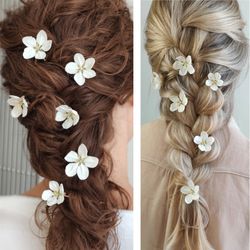 apple blossom bridal hair piece bobby pin wedding headpiece floral hair pin for romantic evening apple tree flowers