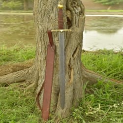 berserker battle cry damascus sword | full-tang hand-forged blade