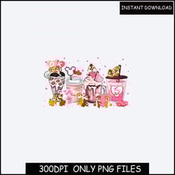 drink and food valentine png, happy valentine's day png, latte drink png, valentine png, valentine coffee png